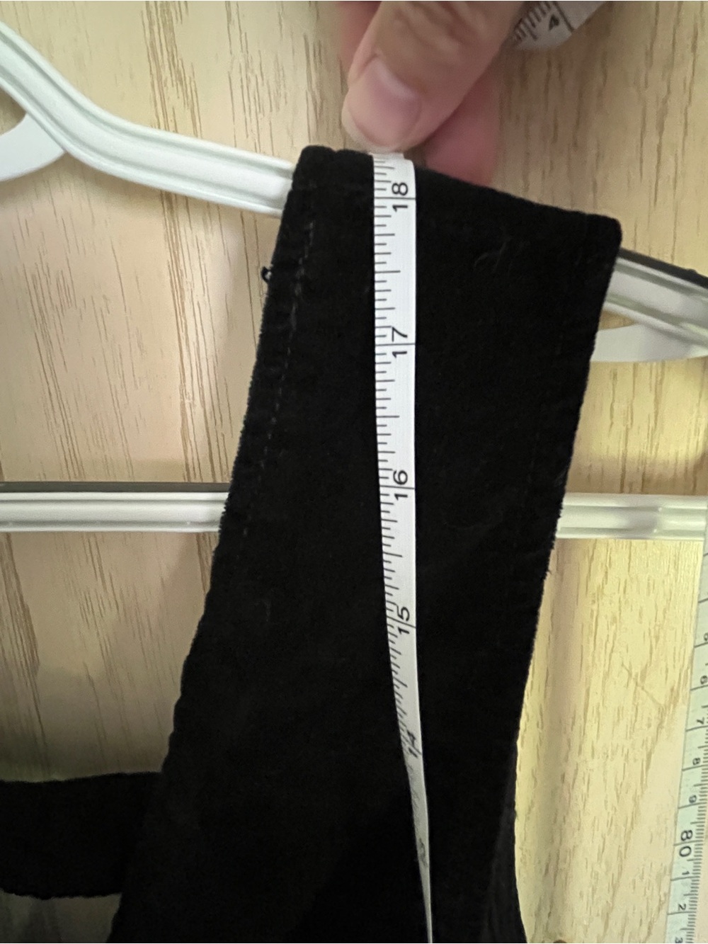 Free People Until Sunrise Black Velvet Flare Leg Jumpsuit Sz 2 - Picture 12 of 16
